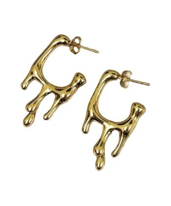 Anti Tarnished Summer Drip Earrings Light Weight Daily Wear