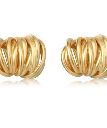 Stud Earrings Women Wedding Shiny Small Crystal Geometric Statement Earrings